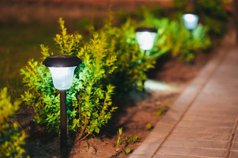 Courtyard Light Installation in Provo, UT