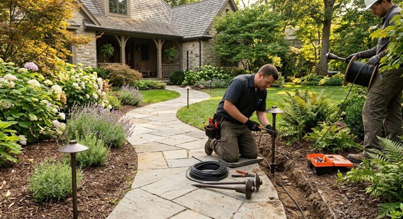Landscape Lighting Installation in Pasadena, CA